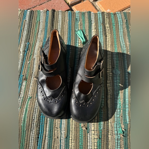 Dr. Martens Shoes - 90s Vintage Made in England Doc Martens Black Mary Jane Shoes Sz 10